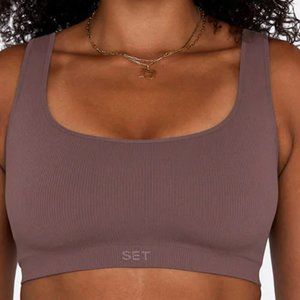Set Active Box Bra in Pepper